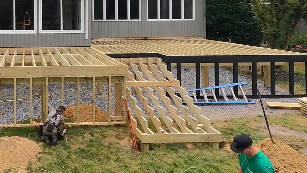 custom porch making image