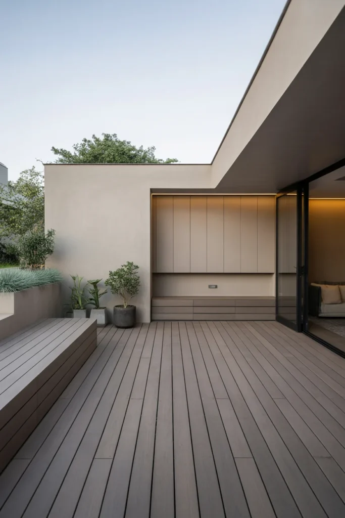Modern Minimalist Deck