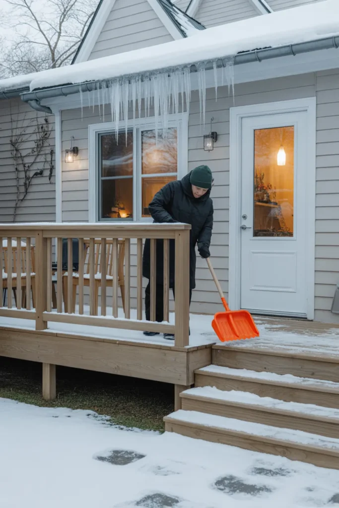 Winter Deck Care & Safety